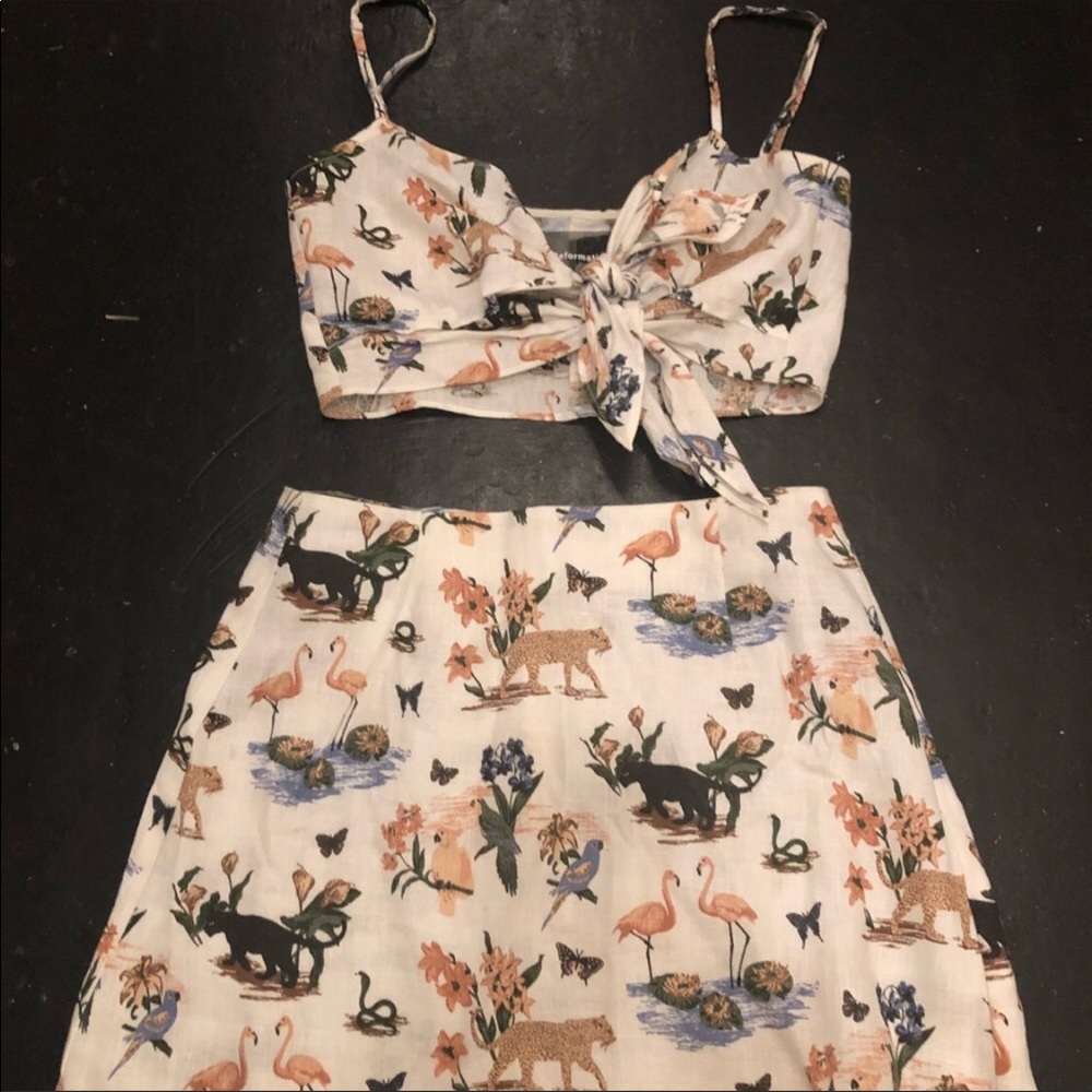 Reformation Janeiro skirt